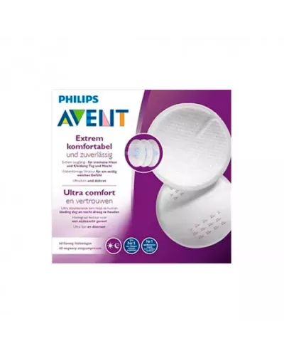 Tampons Absorbants Avent 60 Pcs