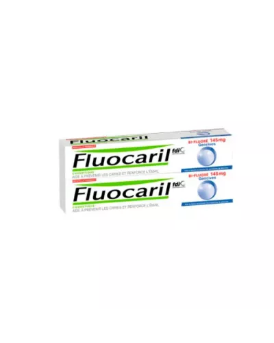 Fluocaril Gum Toothpaste Bifluoride 145mg Pack 2 x 75ml