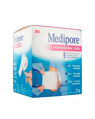 3m Medipore Ruban Non Tissé 10cmx10m