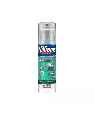 William Expert Oxygen Gel À Raser Peau Normale