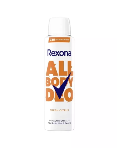 Rexona Fresh Citrus Unisex Para Todo El Cuerpo Desodorante Spray 150 Ml 