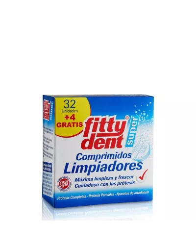Phb Fittydent Super Compressed Cleaners 32 Units