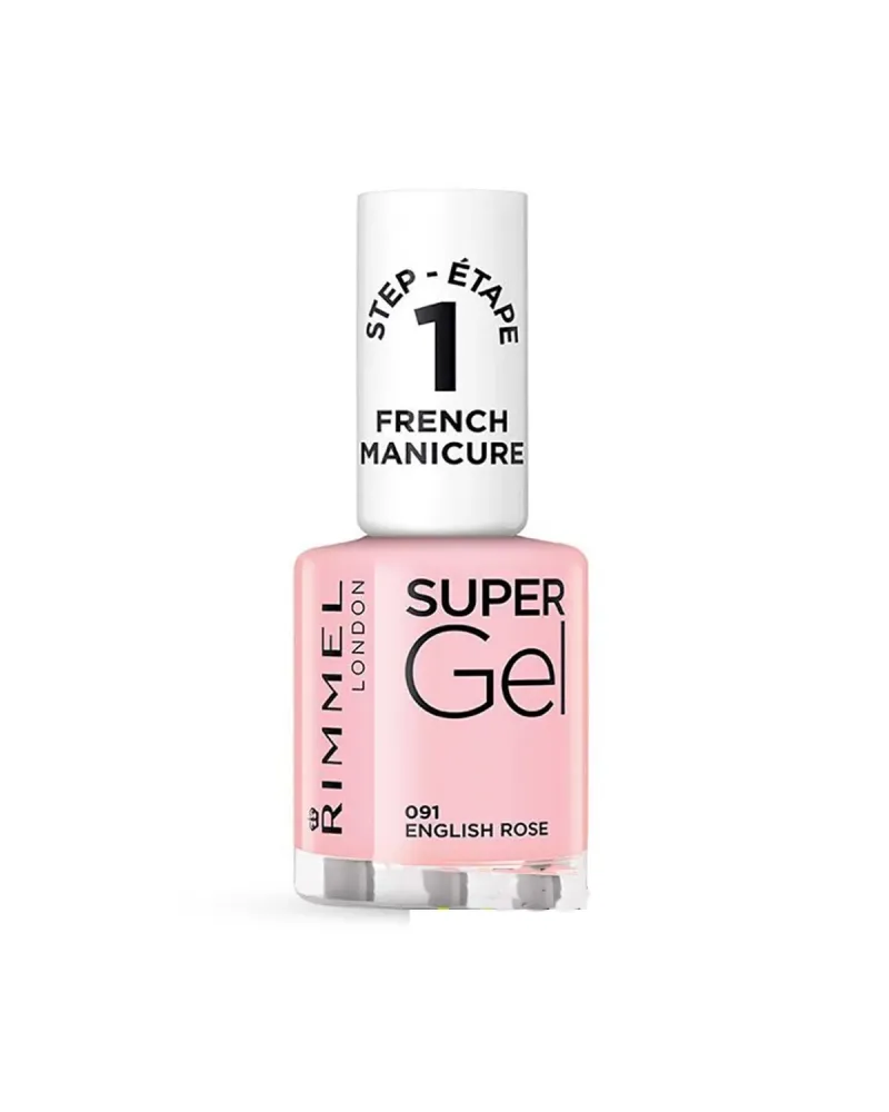 Rimmel London Super Gel French Manicure 091 Rosa Inglés
