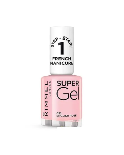 Rimmel London Super Gel French Manicure 091 Rosa Inglés