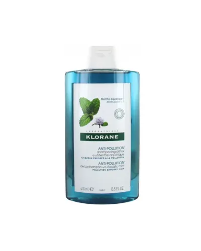 Klorane Aquatic Mint Detoxifying Shampoo 400ml