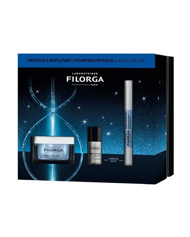 Crema hidratante y rellenadora Filorga Hyalu-Filler 50ml - Estuche de 3 productos
