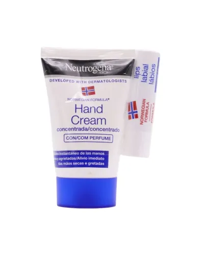 Neutrogena Concentrated Hand Cream 50ml + Lip Balm