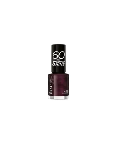 Rimmel 60 Seconds Super Shine 345 Black Cherries