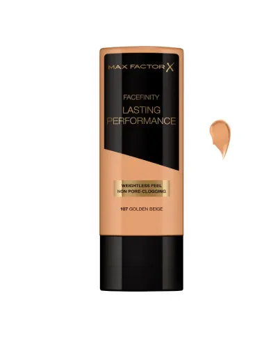 Max Factor Facefinity Lasting Performance Liquid Foundation 107 Golden Beige
