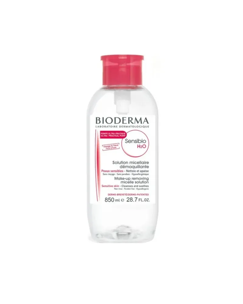 Bioderma Sensibio H2O Solution Micellaire Peaux Sensibles 850ml