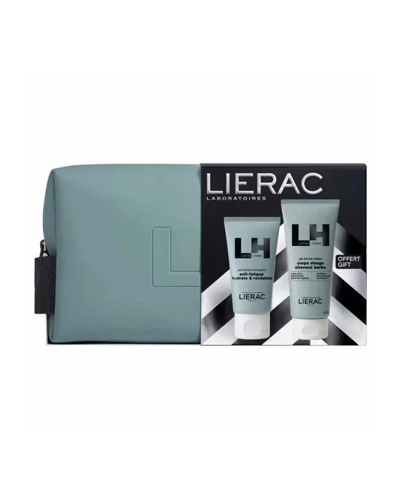 Lierac Homme Hydrating Anti-Fatigue Gel 50ml Gift Set - 3 Products