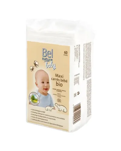 Bel Nature Baby Carrés 60 Unités