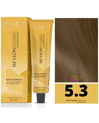 Revlon Revlonissimo Colorsmetique 5,3 Light Golden Brown 60ml