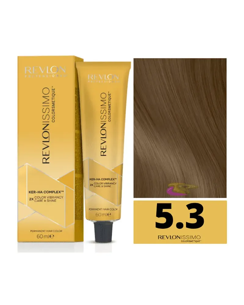 Revlon Revlonissimo Colorsmetique 5,3 Light Golden Brown 60ml