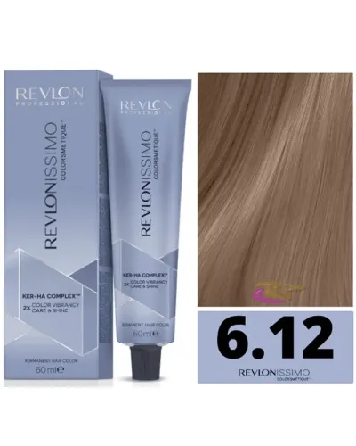 Revlon Revlonissimo Colorsmetique 6,12 Dark Blonde Iris Ash 60ml