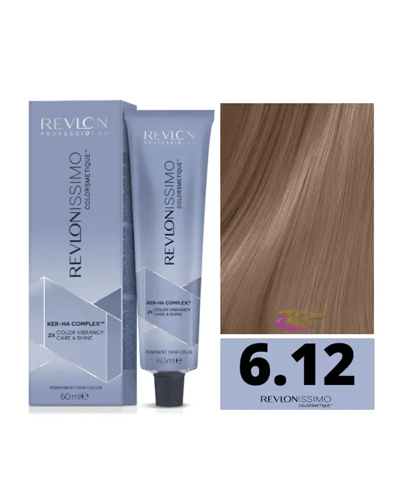 Revlon Revlonissimo Colorsmetique 6,12 Dark Blonde Iris Ash 60ml