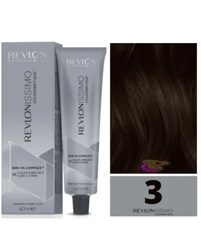 Revlon Revlonissimo Colorsmetique 3 Dark Brown 60ml