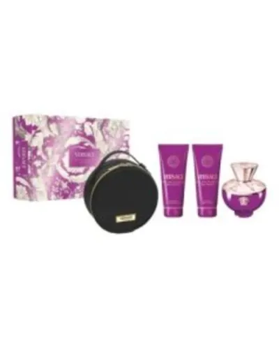 Versace Dylan Purple Eau de Perfume Spray 100ml Set 4 Pieces