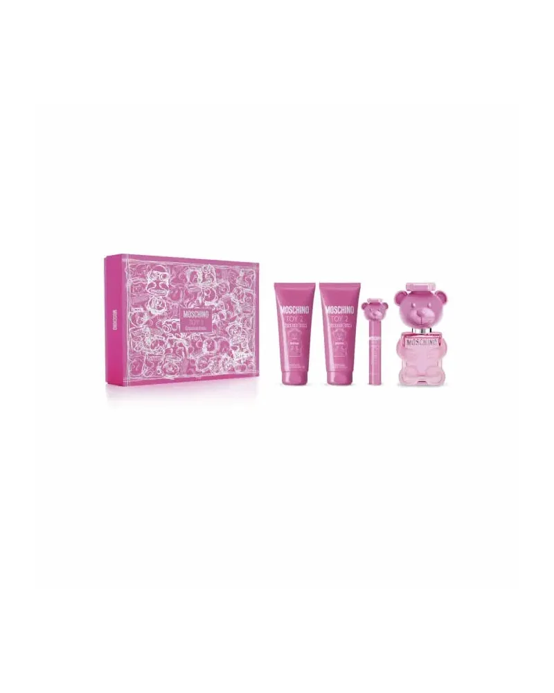 Moschino Toy 2 Bubble Gum Eau de Toilette Spray 100ml Coffret 4 Produits
