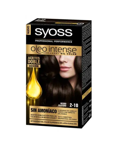 Syoss Olio Intense Tinte Sin Amoniaco 3,22-Violín 5 U