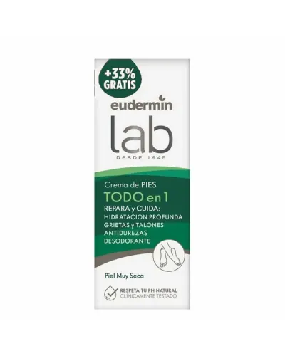 Eudermin Crème Pour La Réparation Du Pied 75ml