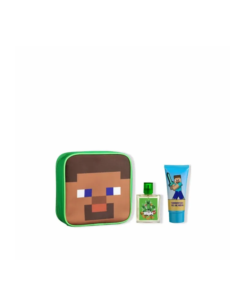 Agua de Tocador Cartoon Minecraft Spray 50ml Set de 3 Productos