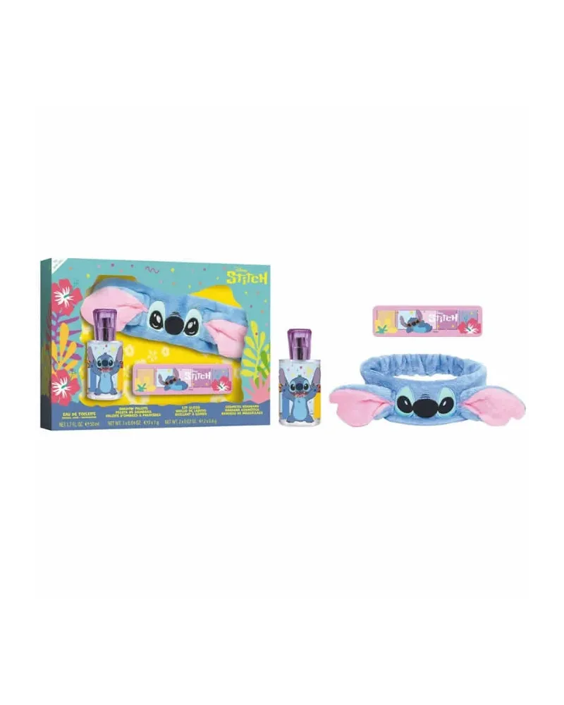 Disney Stitch Eau de Toilette Spray 50ml Gift Set with 3 Products