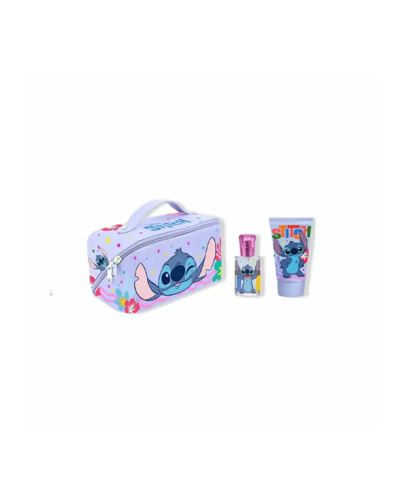 Disney Stitch Eau De Toilette Spray 50ml Coffret 3 Produits