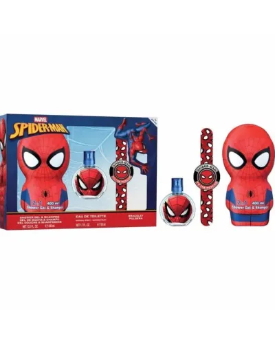 Marvel Spiderman Eau de Toilette Spray 50ml Set de 3 productos