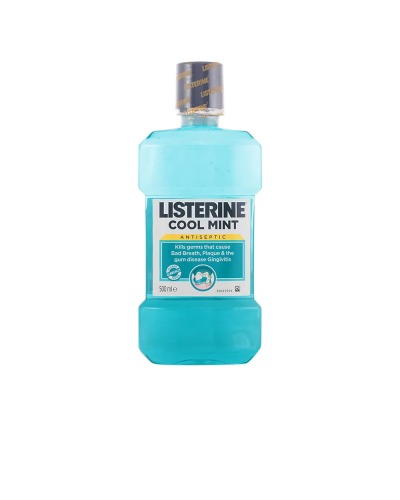 Listerine Zero Sin Alcohol en enjuague bucal Menta Suave 500ml