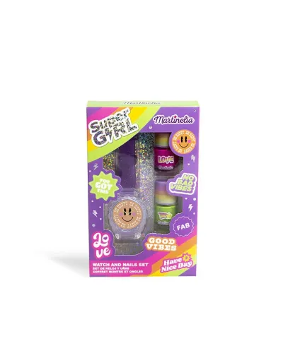 Martinelia Super Girl Watch And Nails Set