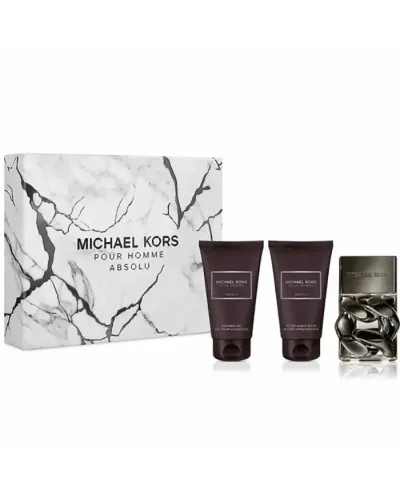 Michael Kors For Men Absolu Eau de Parfum Spray 50ml Gift Set 3 Items