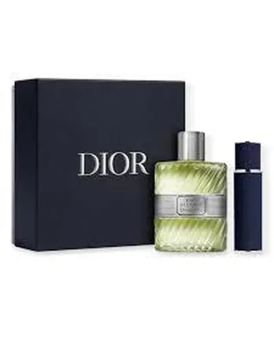 Dior Eau Sauvage Edt Sp 100ml Edt 10ml Refillable Set