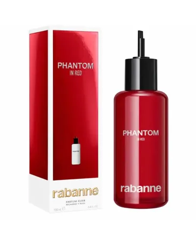 Rabanne Phantom In Red Parfum Elixir Parfum 200ml Recarga