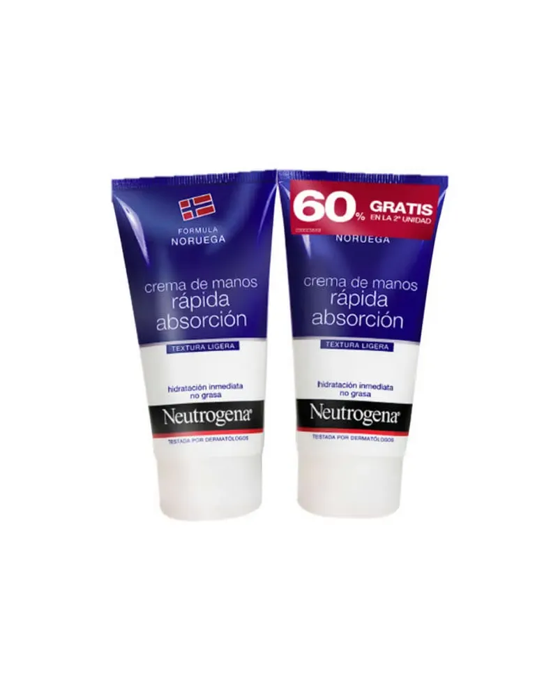 Neutrogena Formula Fast Absorbing Hand 2x75ml