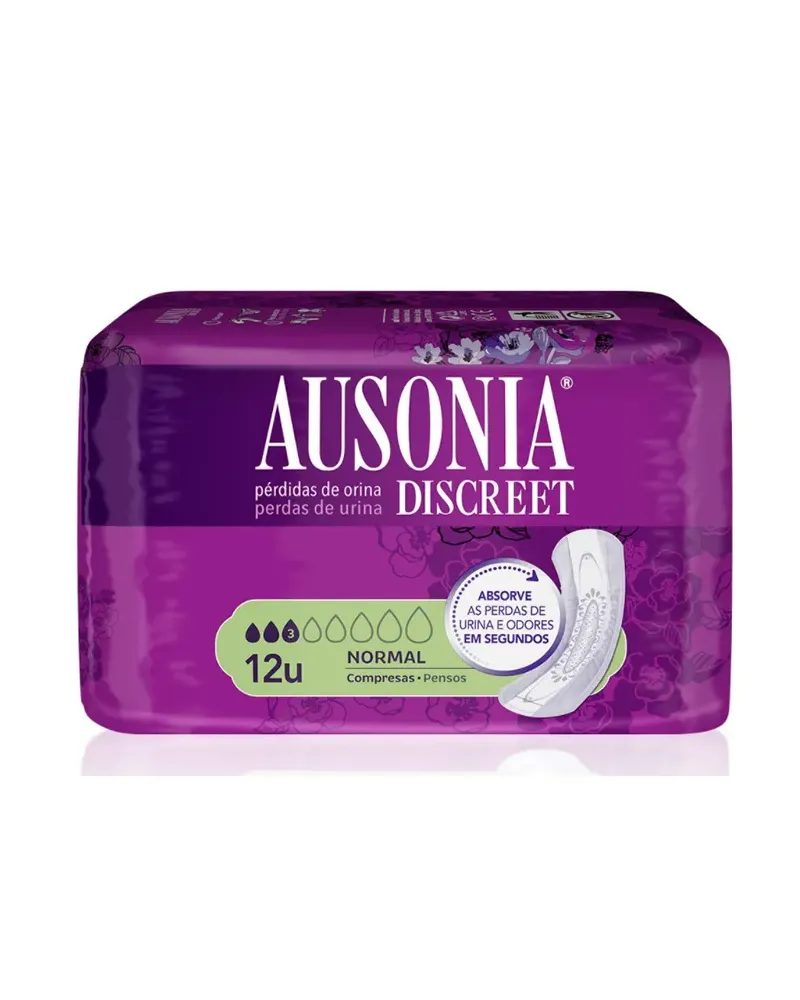 Ausonia Discreet Normal Compresas Pérdidas