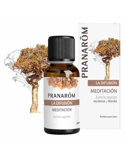 Pranarom La Difusión Meditacion Esencia Sagrada Incienso Bio 30ml
