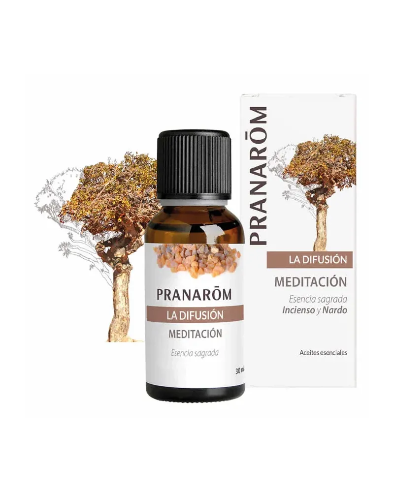 Pranarom La Difusión Meditacion Esencia Sagrada Incienso Bio 30ml