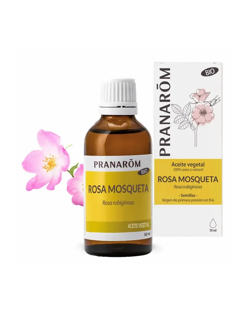 Pranarom Organic Rosehip Vegetable Oil 50ml