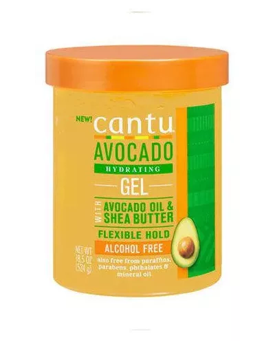 Gel hidratante de aguacate Cantu 524g