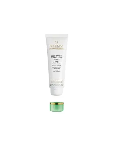 Collistar Special Perfect Body Multi Active Deodorant 24 Hours Cream With Rice Milk Alcohol Free 75ml