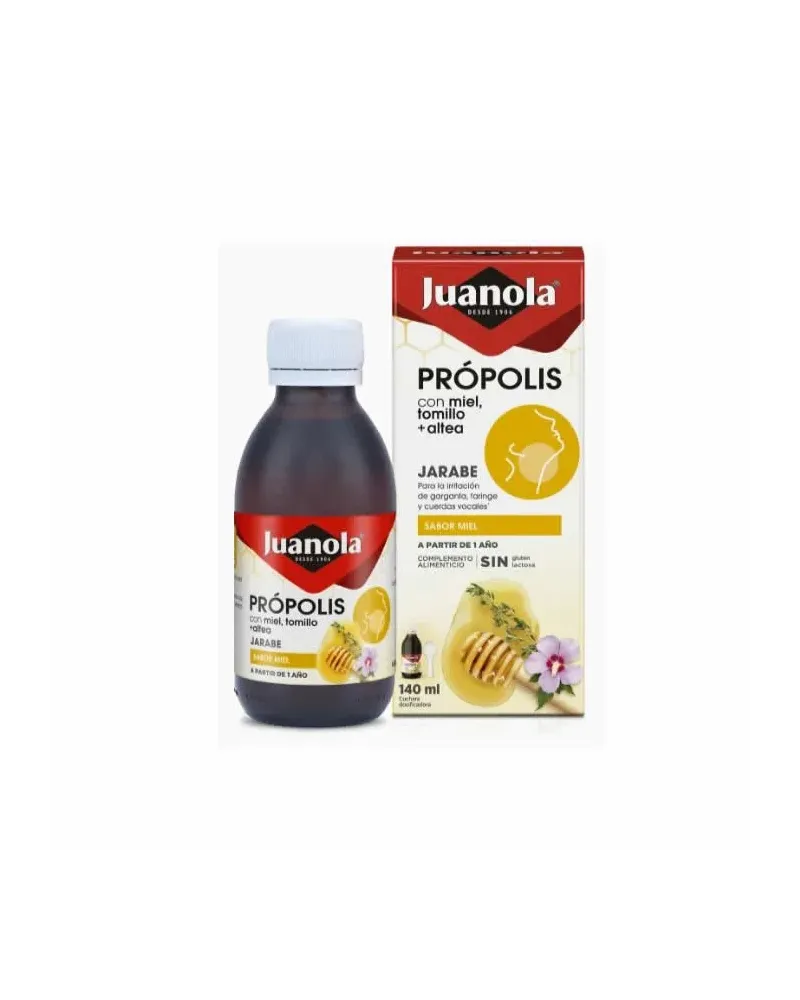Juanola Sirop au Miel et au Thym de Propolis 140ml
