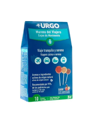 Urgo Vertige du Voyageur 10 Lollipops