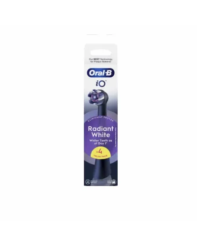 Oral-B Recambio iO Radiant White 4 Unidades