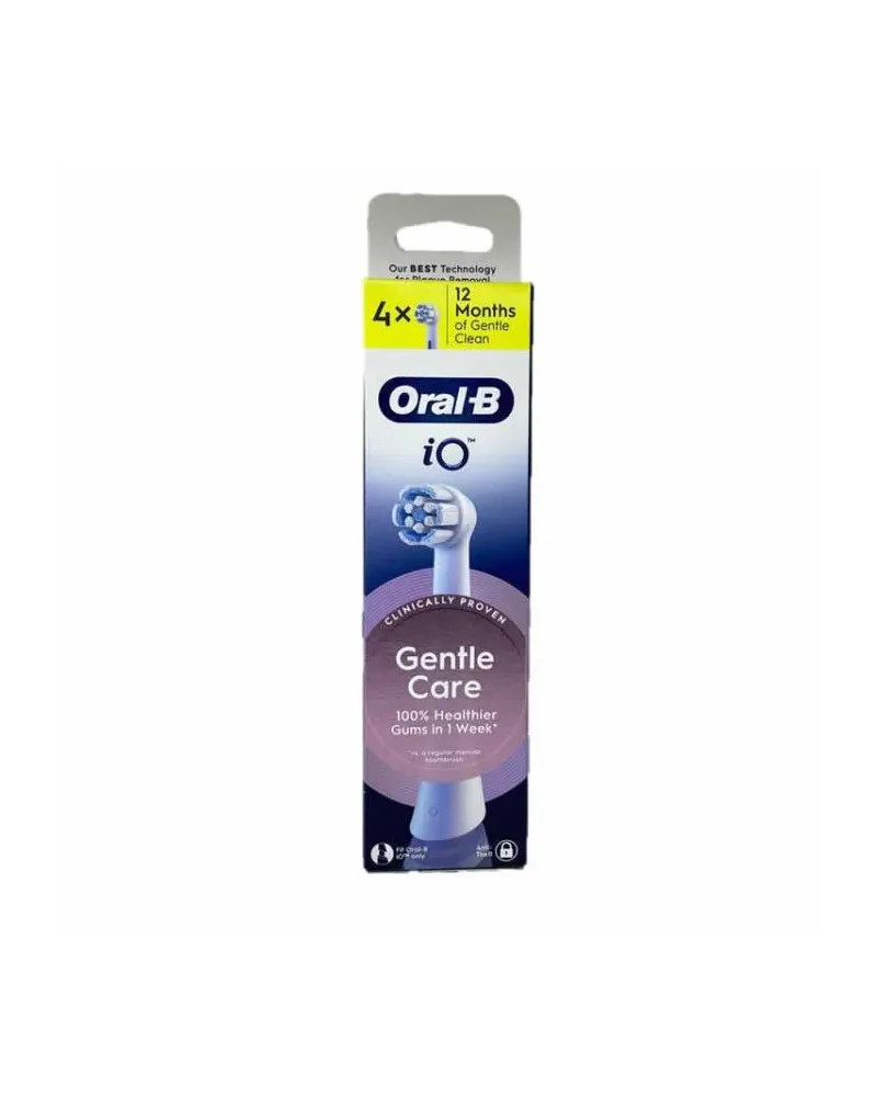 Oral-B Recambio iO Gentle Care Blanco 4 Unidades