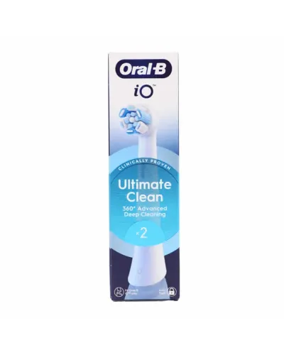 Oral-B IO Ultimate Clean Replacement Heads 2 Pack