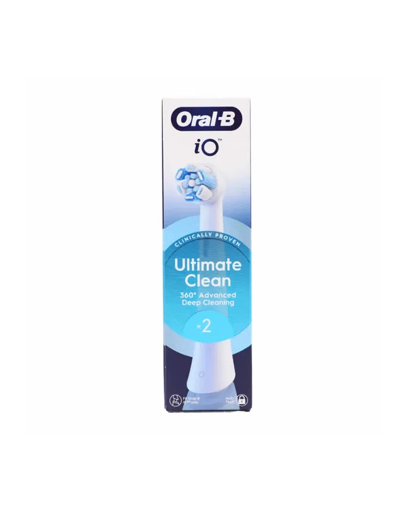 Oral-B IO Ultimate Clean Replacement Heads 2 Pack