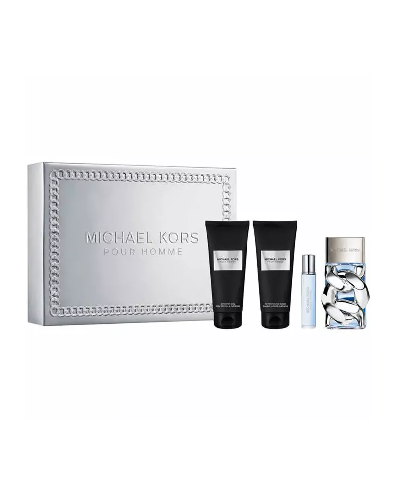 Michael Kors For Men Eau de Parfum Spray 100ml Gift Set with 4 Items