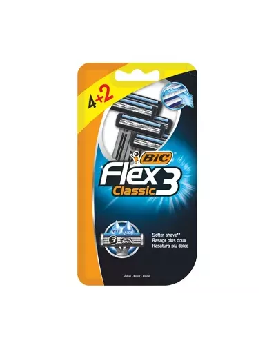 Bic Flex 3 Hojas Maq Afeitar 4 2 Ud