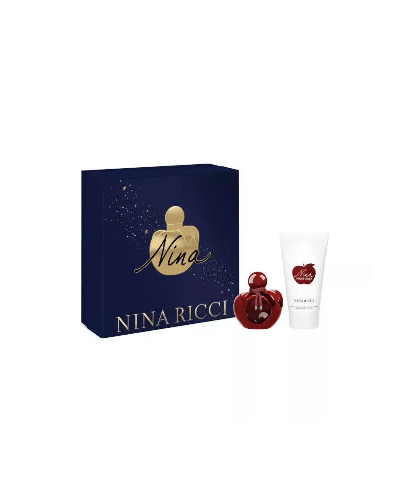 Nina Ricci Nina Rouge Crush Eau de Parfum Spray 50ml Gift Set 2 Items